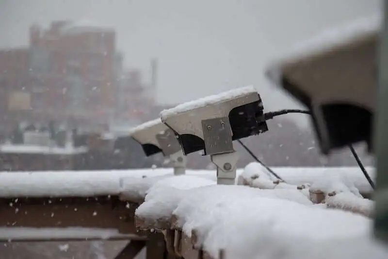 CCTV-Kamera-Anwendung für extrem kalte Umgebungen