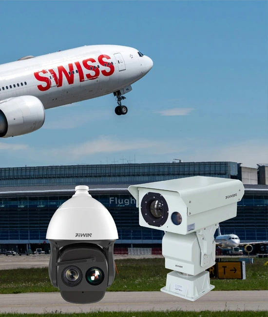 CCTV-Kamera-Anwendung für Flughafens icherheit