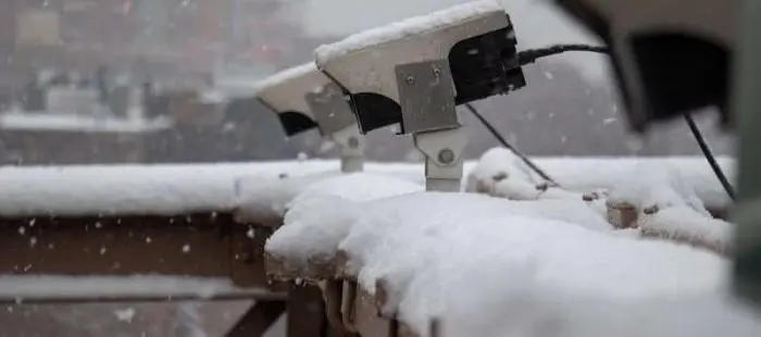 CCTV-Kamera-Anwendung für extrem kalte Umgebungen