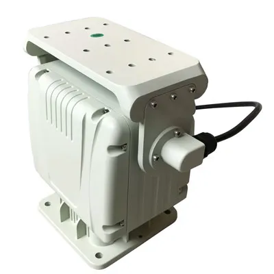 Mini Pan Tilt Head Position ierer im Freien mit Wurm getriebe mit variabler Geschwindigkeit 10kg (20,05 Ib) Lade kapazität