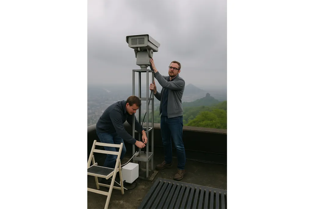 Italien Mountain-Top Lookout Surveillance Deployment Case