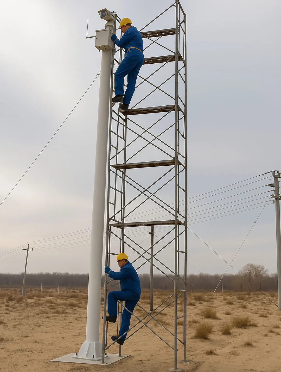Kasachstan Pipeline-Sicherheits überwachungs projekt